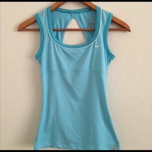 Light Blue Nike Tennis Top( XS)